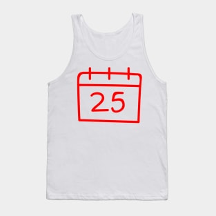 December 25 Tank Top